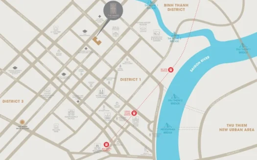 1-Bedroom Condo for Sale – The Marq, District 1, Ho Chi Minh City