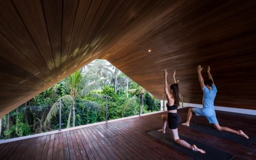 3-Bedroom Leasehold Villa with Yoga Shala – Peliatan, Ubud