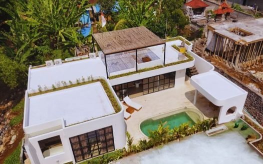 Contemporary 2-Bedroom Villa with Rooftop Terrace – Ubud, Bali