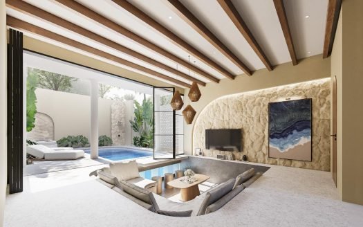 Luxurious 3-Bedroom Freehold Villa with Ocean Views – Bingin Beach