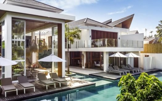 Luxurious 6-Bedroom Villa with Rice Field Views – Tegalalang, Ubud