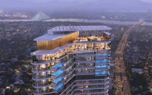 Sky Pool Villa – 3-Bedroom Penthouse at Nobu Residences, Da Nang