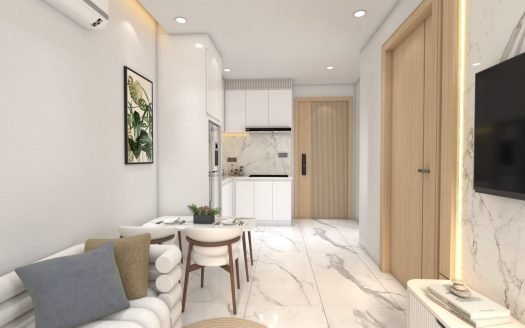 1-Bedroom 46 Sqm Condo for Sale at Kingston Royale, Phnom Penh