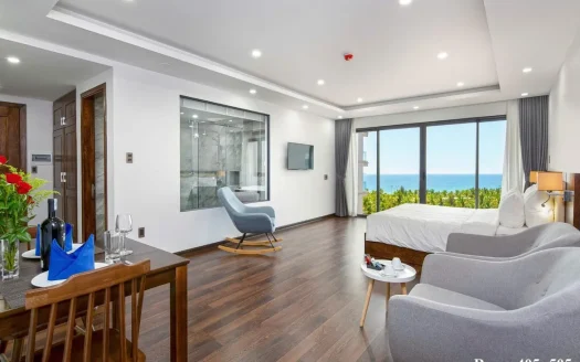 Sea View 1-Bedroom Apartment for Rent – Phuoc My, Da Nang