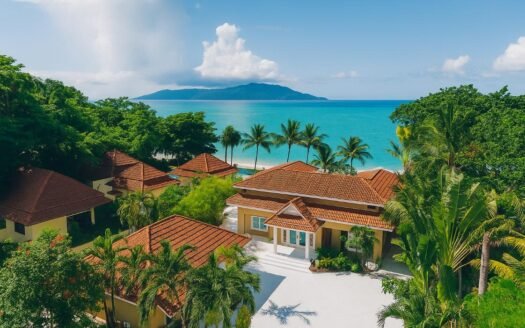 Beachfront 3-Bedroom Pool Villa – Bophut, Koh Samui