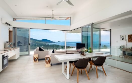 Eco-Friendly Sea View Villa – 3 Bedrooms, Lamai, Koh Samui