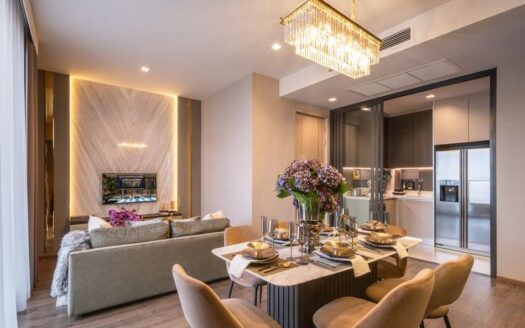Modern 2-Bedroom Condos for Sale Next to BTS Ratchathewi
