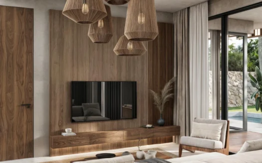 Maisons de ville modernes de 2 chambres à vendre à Nuanu, Bali