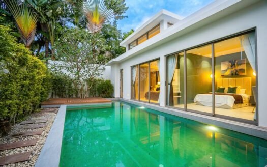 Modern 3-Bedroom Private Pool Villa for Rent – Cherng Talay