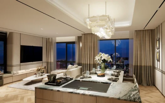 Modern 3-Bedroom Sky Condo at NUE Epic Asok–Rama 9, Bangkok