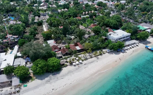 1-Hectare Beachfront Freehold Land for Sale in Gili Air