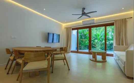 Maisons de ville modernes 2BR à vendre en bord de mer à Sanur
