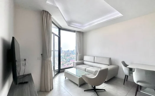 High-Floor 2-Bed Condo for Sale at The Penthouse Residence Tonle Bassac