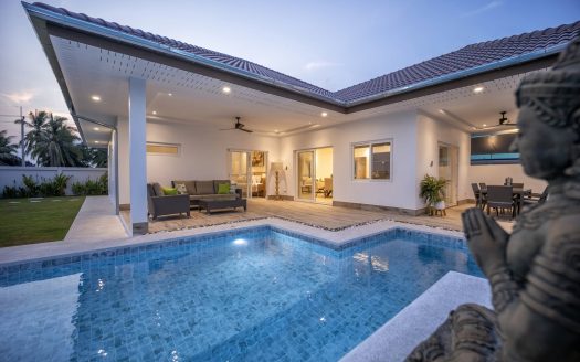 3-Bedroom Deluxe Pool Villa for Sale in Hua Hin