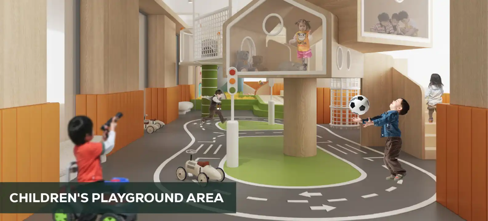 Le Conde BKK1 - children's playground area