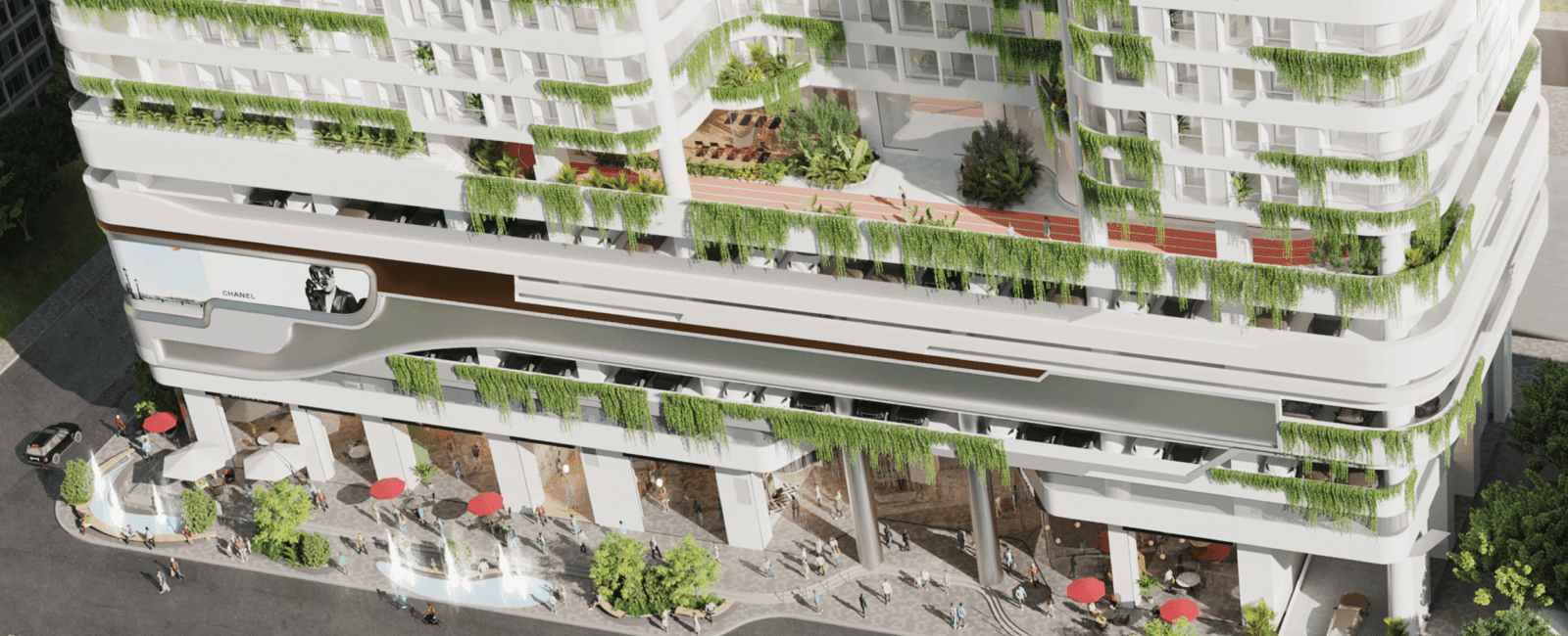 Le Conde BKK1 - typical floor layout
