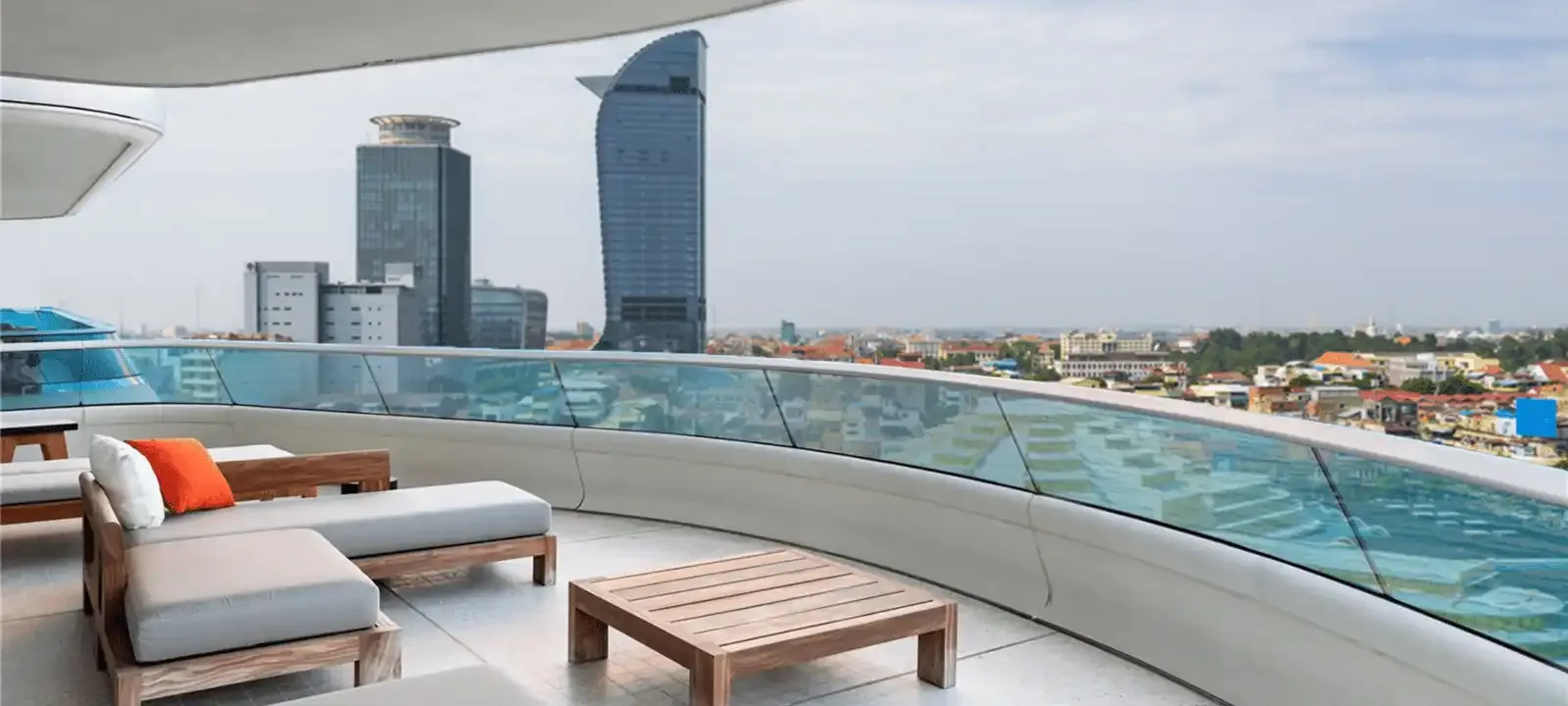 Le Conde BKK1 - tower architecture, Phnom Penh