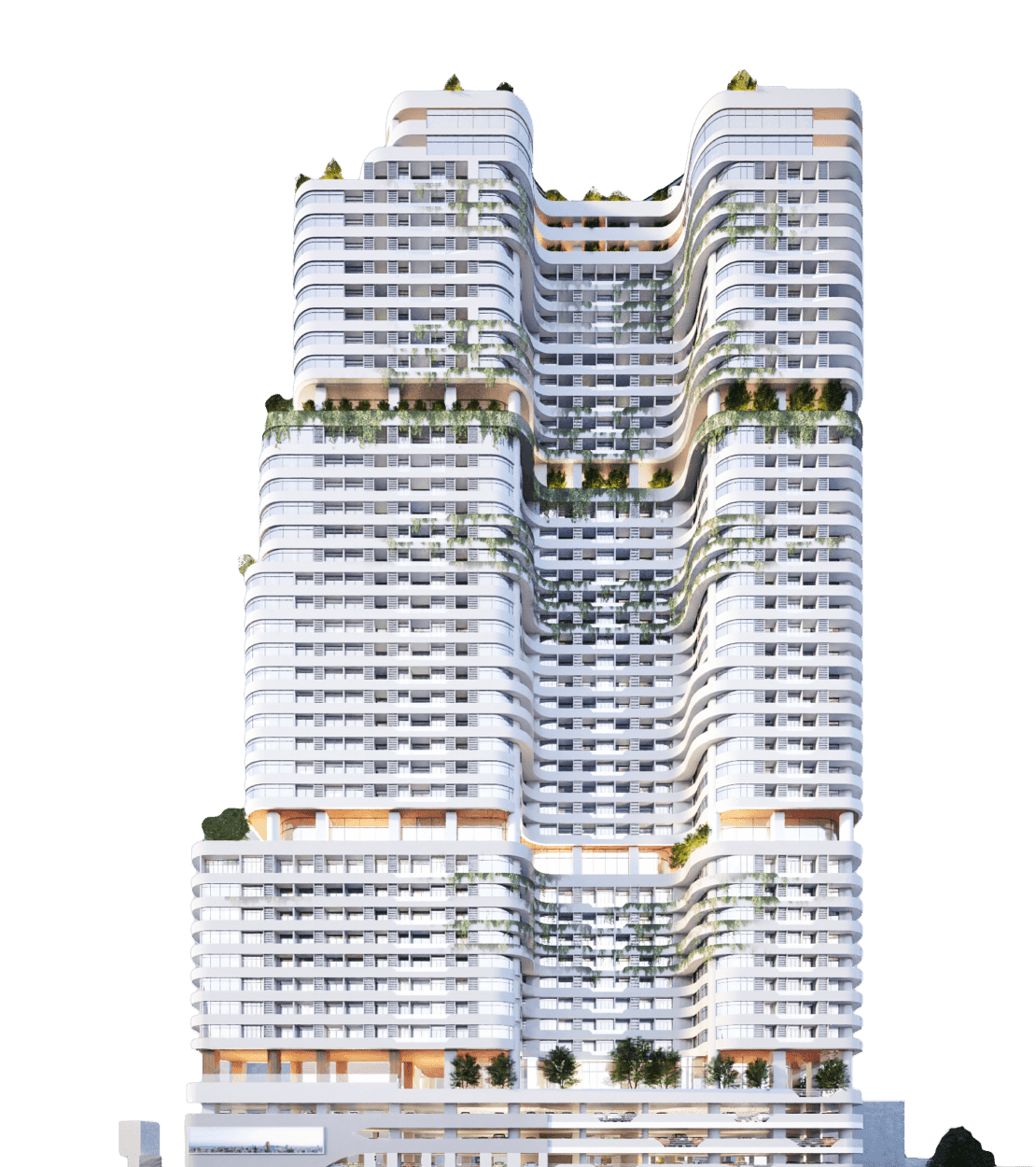 Le Conde BKK1 - 43-storey smart condominium tower in BKK1, Phnom Penh