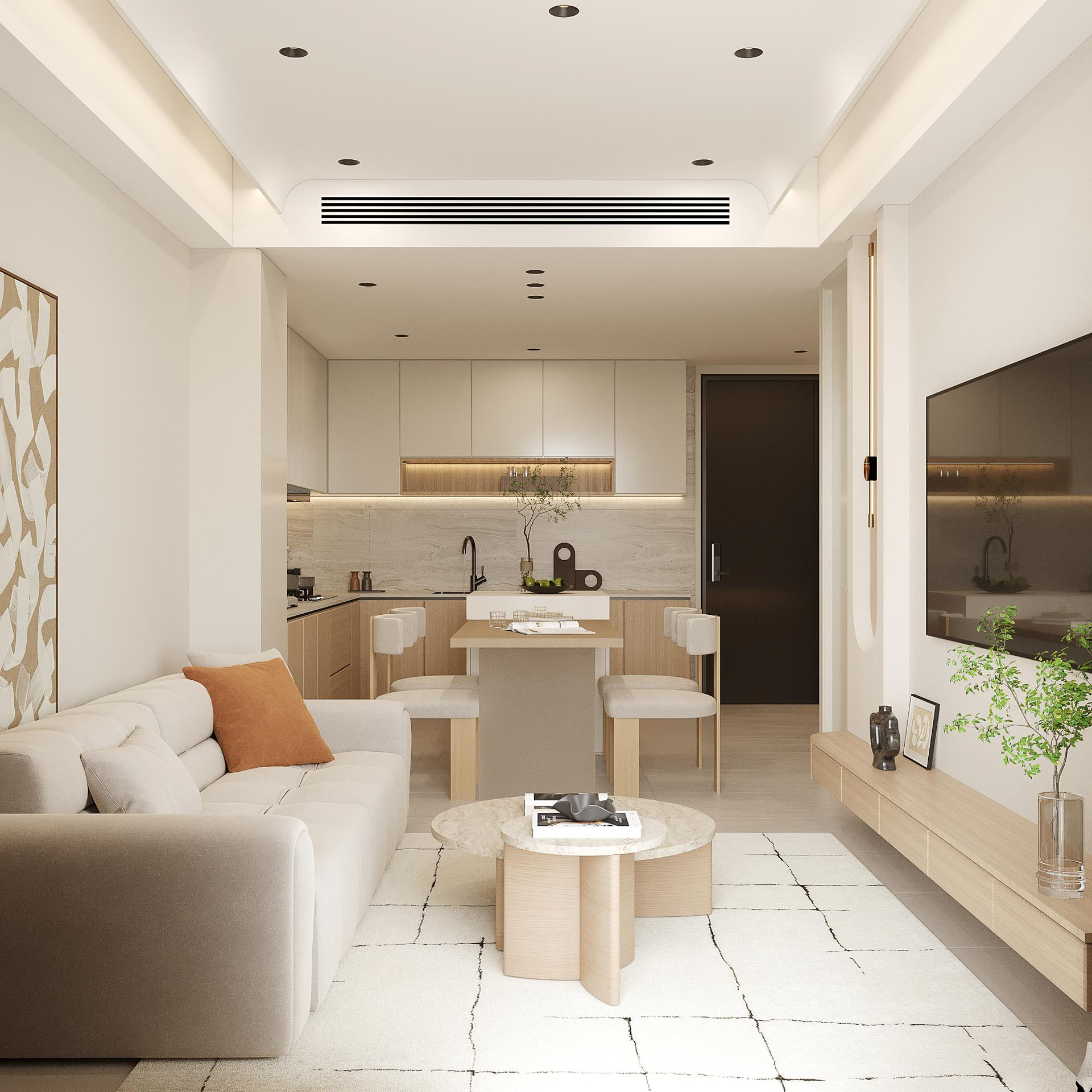 Le Condé Phase II BKK1 - 1 bedroom residence interior