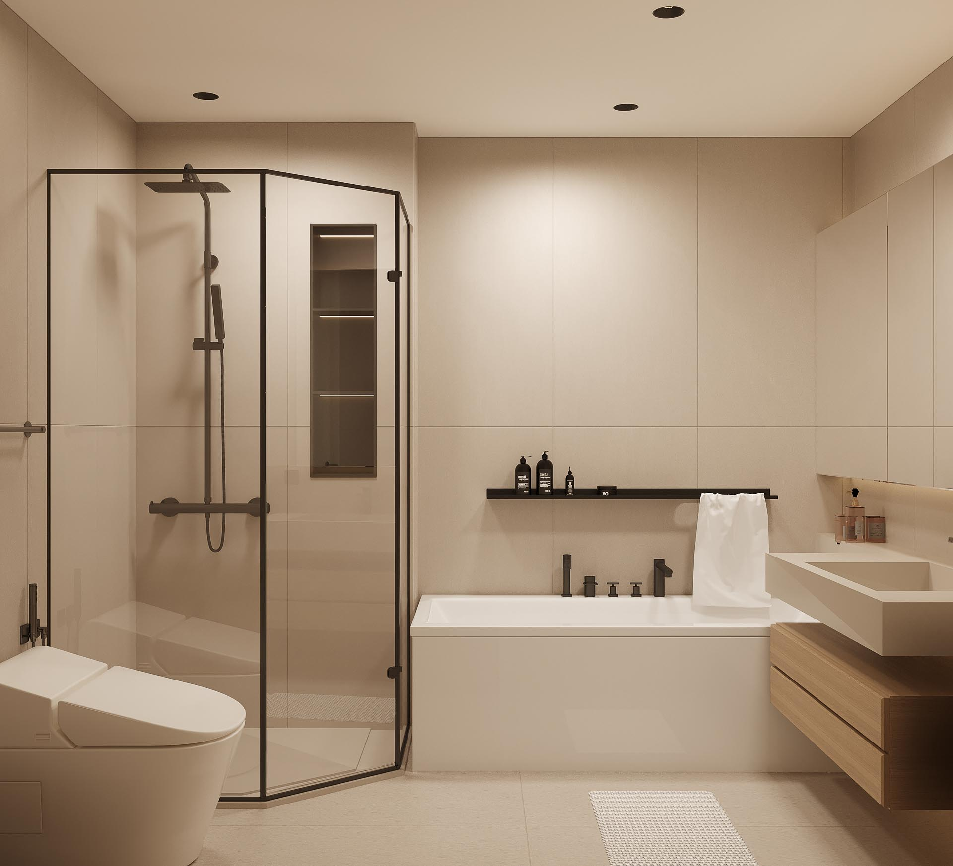 Le Condé Phase II BKK1 - 2 bedroom residence interior
