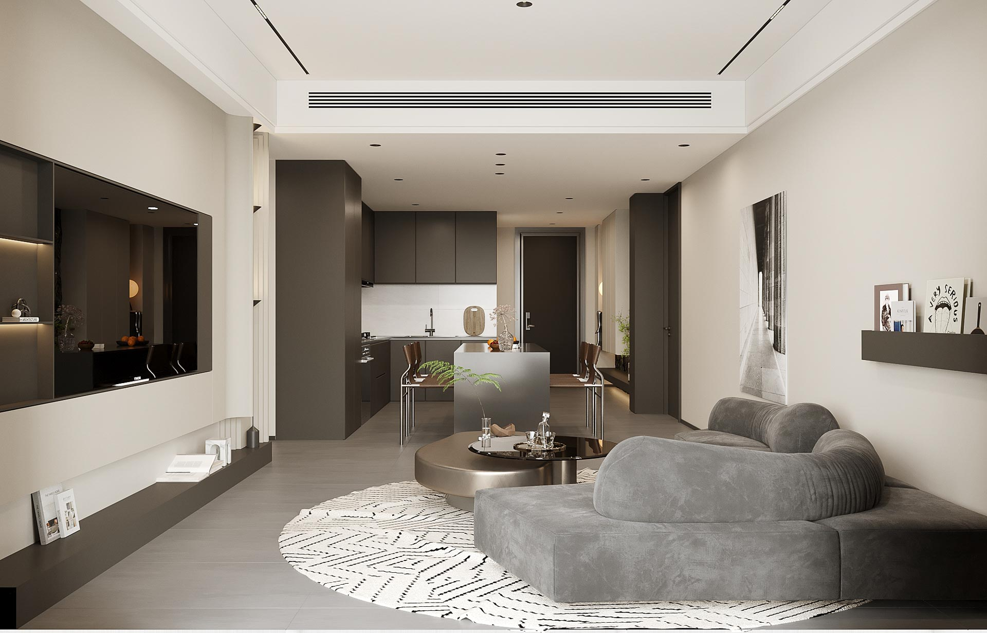 Le Condé Phase II BKK1 - 3 bedroom residence interior