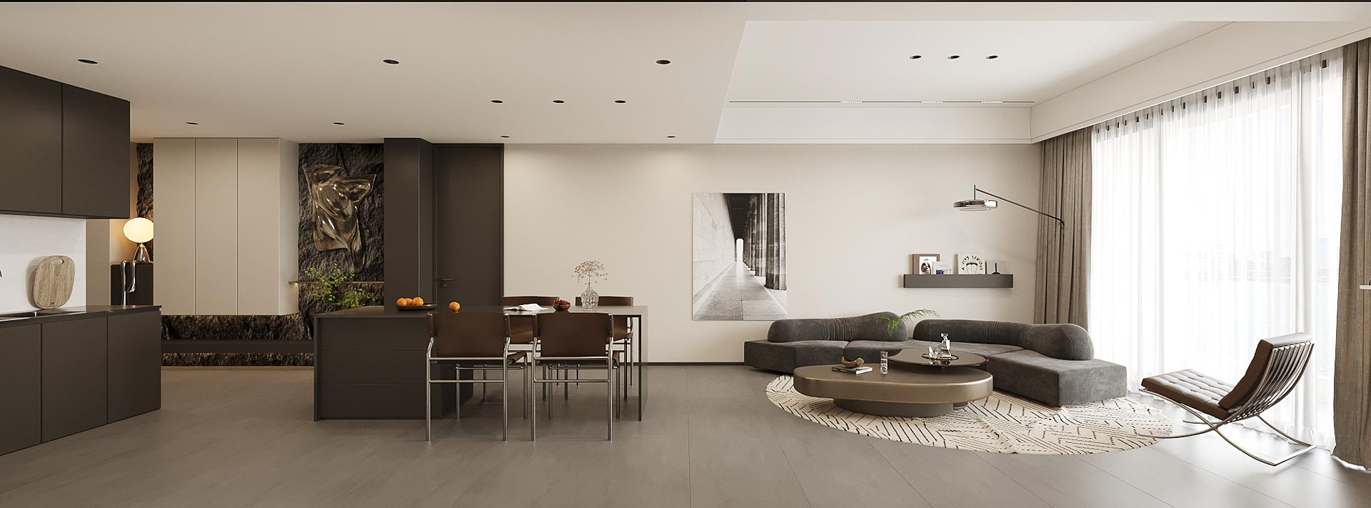 Le Condé Phase II BKK1 - panoramic residence interior