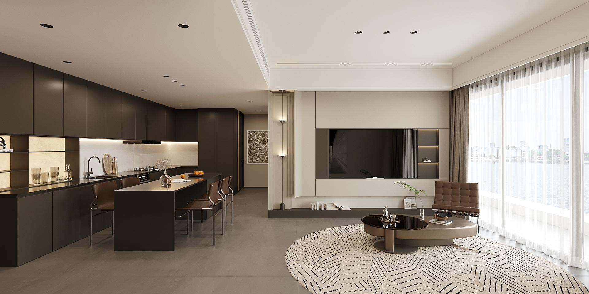 Le Condé Phase II BKK1 - 3 bedroom residence interior