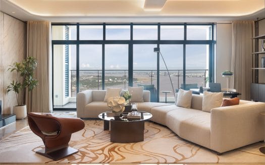 Riverfront Sky Villa For Sale at La Vista One, Phnom Penh
