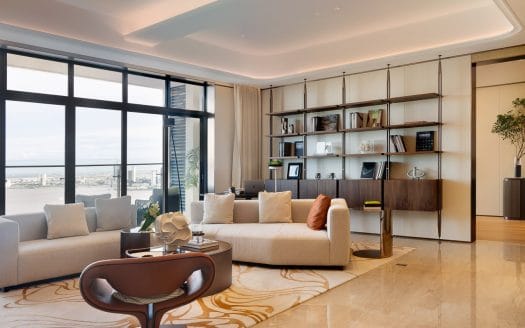 Riverfront Sky Villa For Sale at La Vista One, Phnom Penh