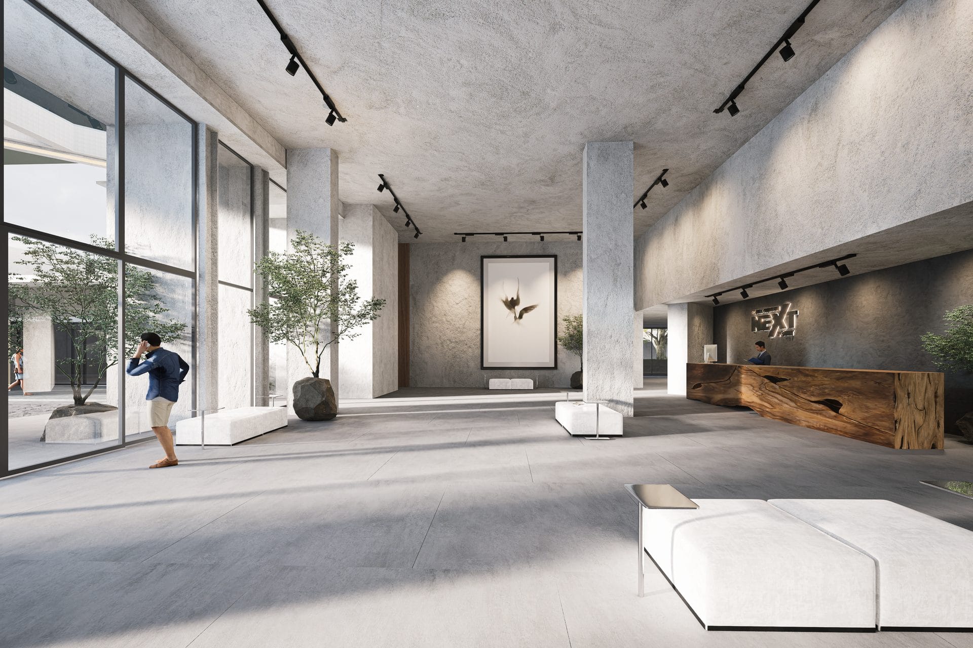 Lobby and reception