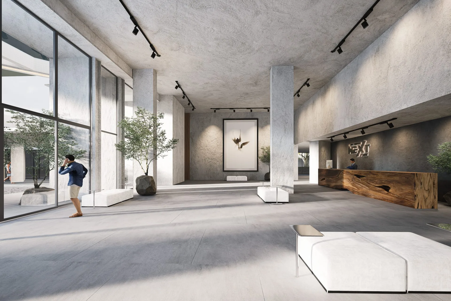 Lobby and reception