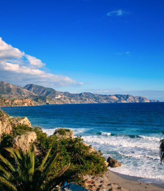 Costa del Sol Beach and Mountains