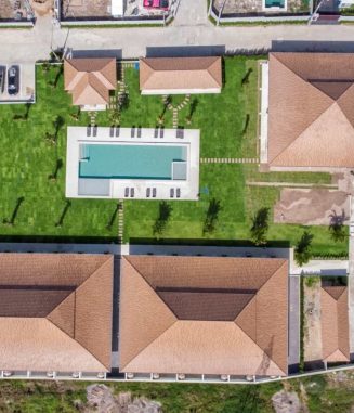 Drone View Orchid Palm Townhouses For Sale