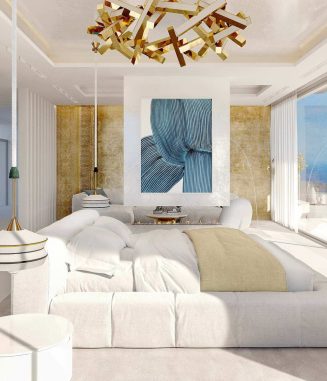 Master Bedroom with open sea views