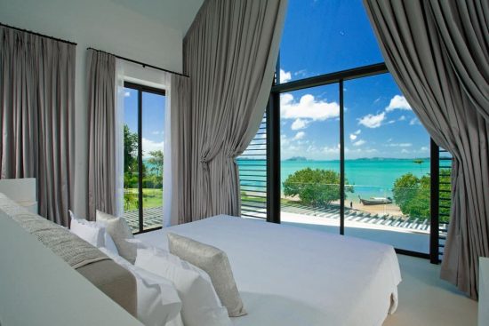 Phuket Stunning Luxury Beachfront Bedroom sea view