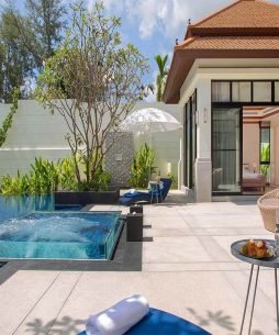 Terrace and pool view