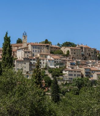 View from Chateauneuf Grasse village