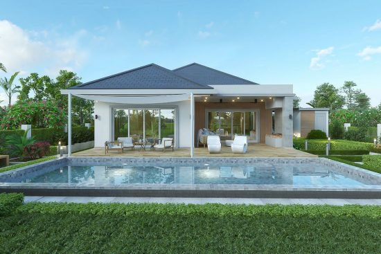 Villa Classic Exterior Pool View Villa Classic Exterior Pool View