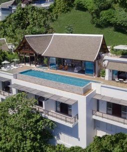 Exceptional villa Nai Thon Beach Phuket - Aerial view villa