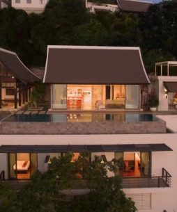 Exceptional villa Nai Thon Beach Phuket - View night villa facade