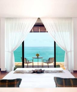 Exceptional villa Nai Thon Beach Phuket - Sea view from master bedroom