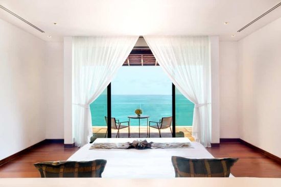 Exceptional villa Nai Thon Beach Phuket - Sea view from master bedroom