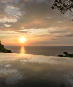 Villa Kamala Phuket Thailand View Pool and Sunset