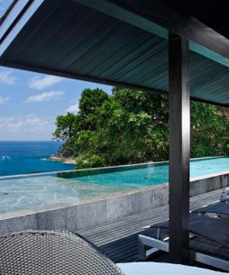 Villa Kamala Phuket Thailand Terrace and Sea View
